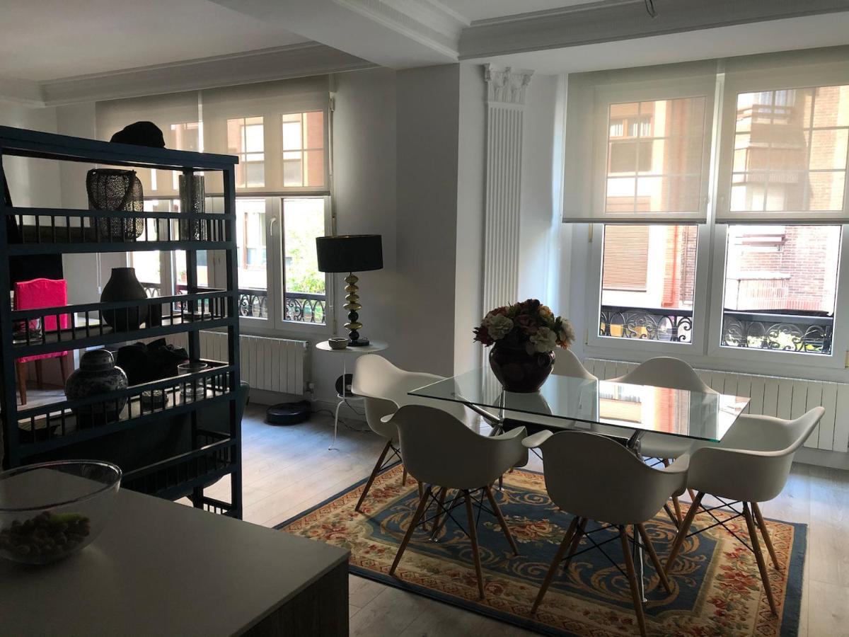 110 M2 Central Apartment In Abando Close To Guggenheim With Parking Bilbao Exterior photo