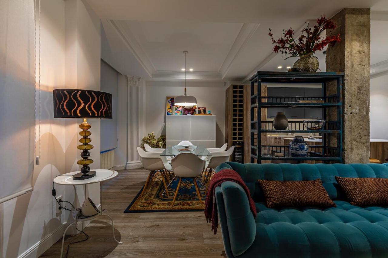 110 M2 Central Apartment In Abando Close To Guggenheim With Parking Bilbao Exterior photo
