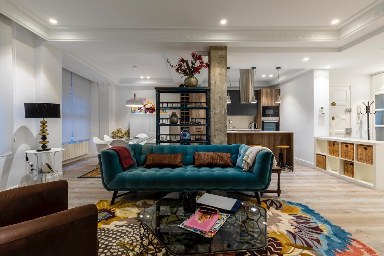 110 M2 Central Apartment In Abando Close To Guggenheim With Parking Bilbao Exterior photo