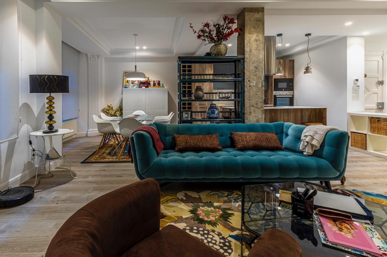 110 M2 Central Apartment In Abando Close To Guggenheim With Parking Bilbao Exterior photo